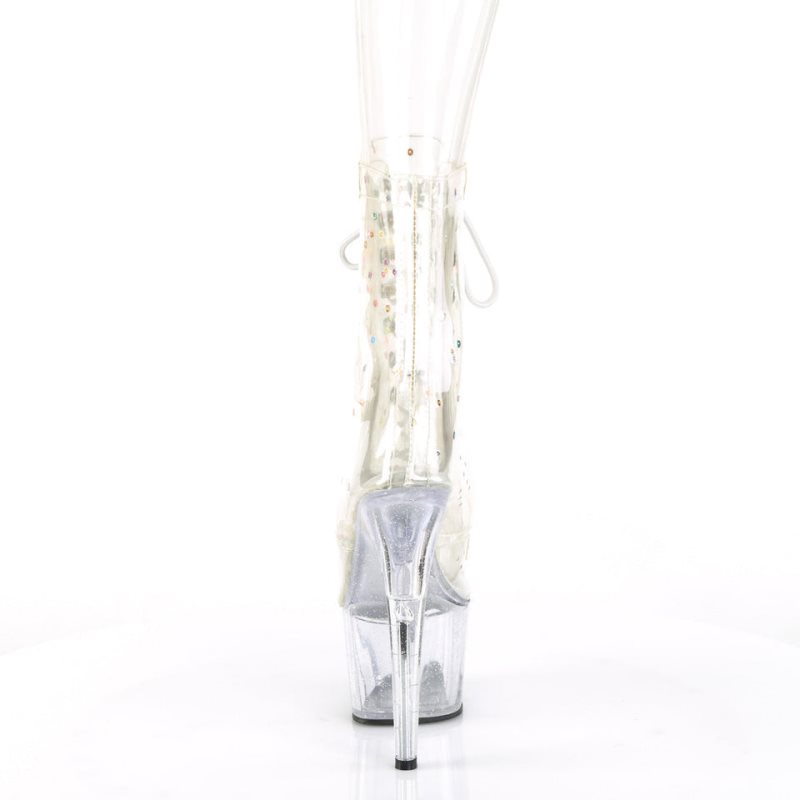 Pleaser Adore-1020C-2 Laarzen Dames Clear | BELGIE BEDEZQPT