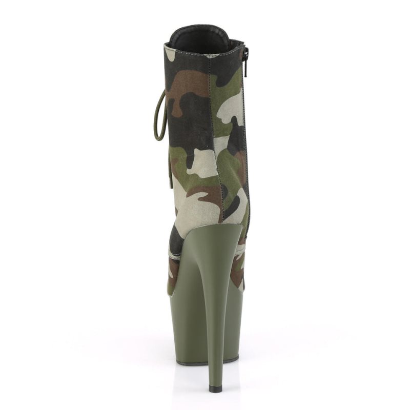 Pleaser Adore-1020CAMO Laarzen Dames Camo | BELGIE BEADIXNZ