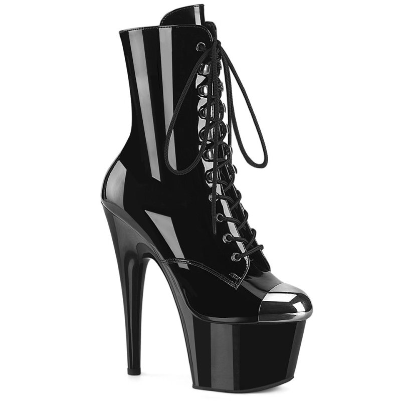 Pleaser Adore-1020ESC Laarzen Dames Zwart | BELGIE BEIWEDLK