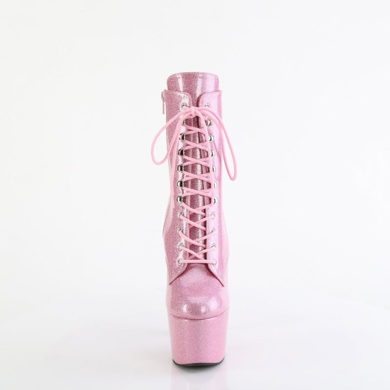 Pleaser Adore-1020GP Laarzen Dames Roze | BELGIE BEEJCFAW
