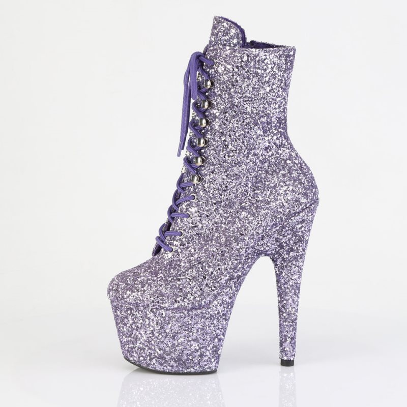 Pleaser Adore-1020GWR Laarzen Dames Paars | BELGIE BEPJHFQL
