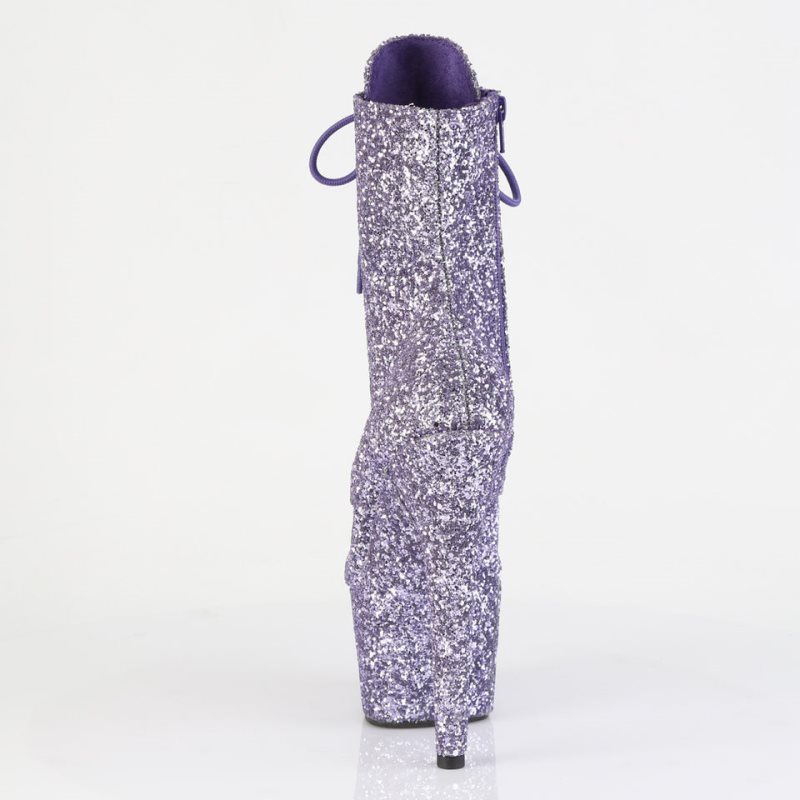 Pleaser Adore-1020GWR Laarzen Dames Paars | BELGIE BEPJHFQL