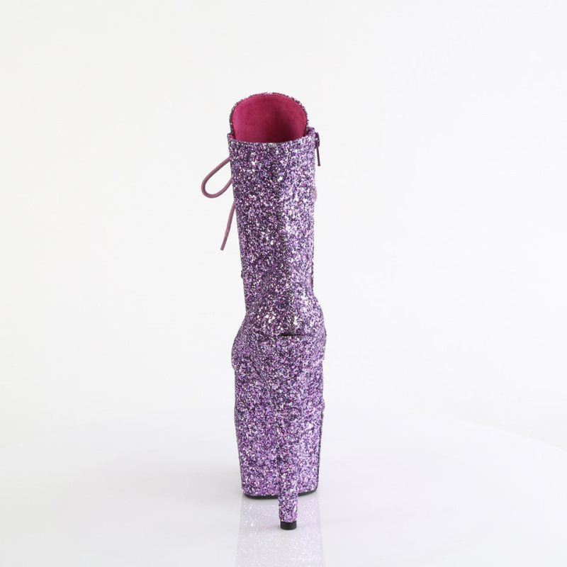 Pleaser Adore-1020GWR Laarzen Dames Paars | BELGIE BEMAQZOT