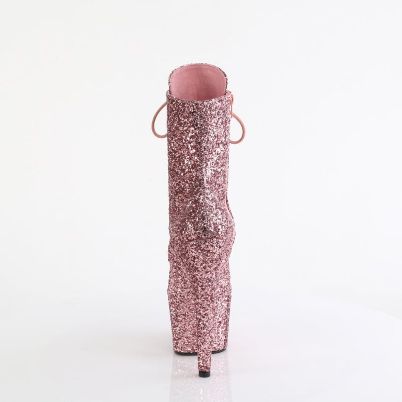 Pleaser Adore-1020GWR Laarzen Dames Roze Goud | BELGIE BEPIBQTR
