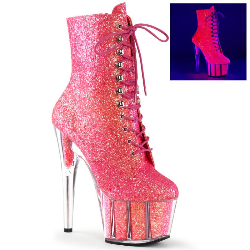 Pleaser Adore-1020G Laarzen Dames Roze | BELGIE BEJAZONF