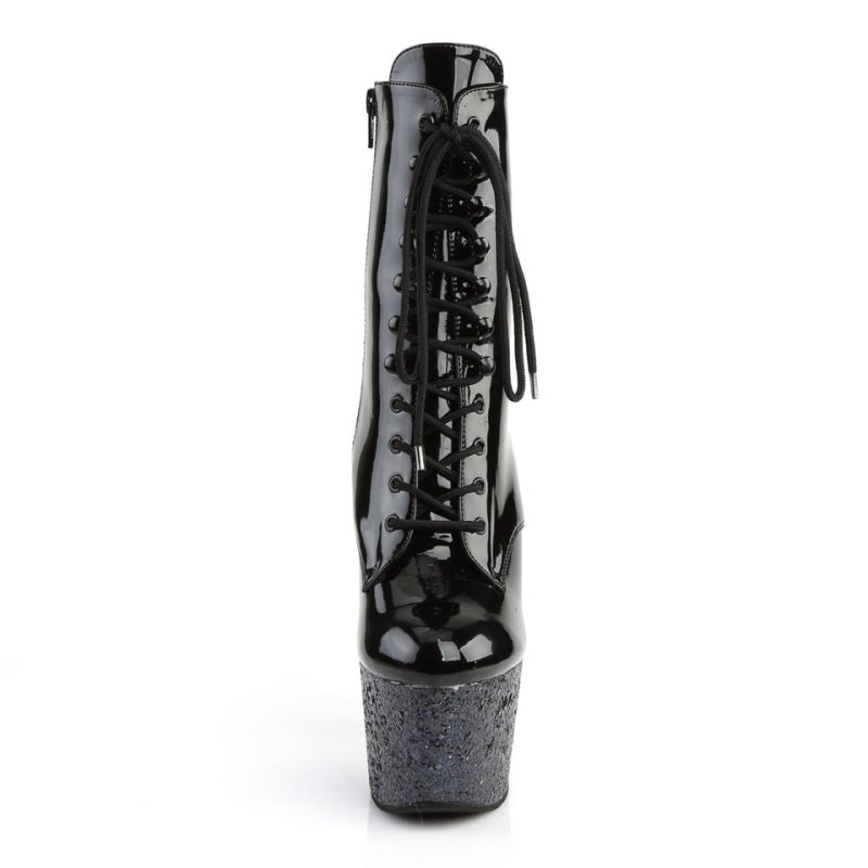 Pleaser Adore-1020LG Laarzen Dames Zwart | BELGIE BEUPXRHF