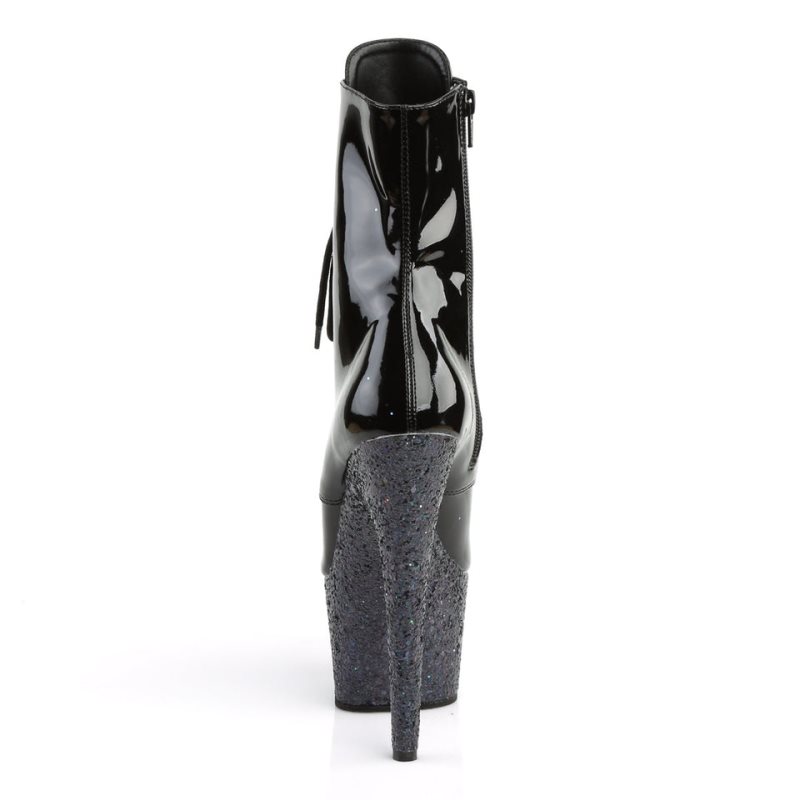 Pleaser Adore-1020LG Laarzen Dames Zwart | BELGIE BEUPXRHF
