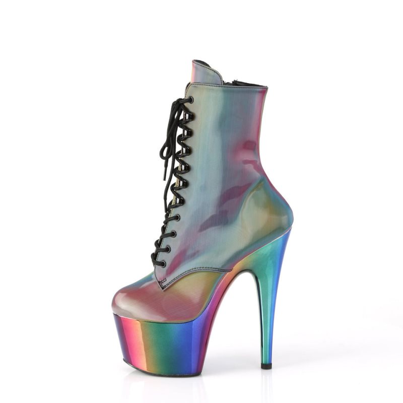 Pleaser Adore-1020RC-REFL Laarzen Dames Gekleurd | BELGIE BELSRTJB