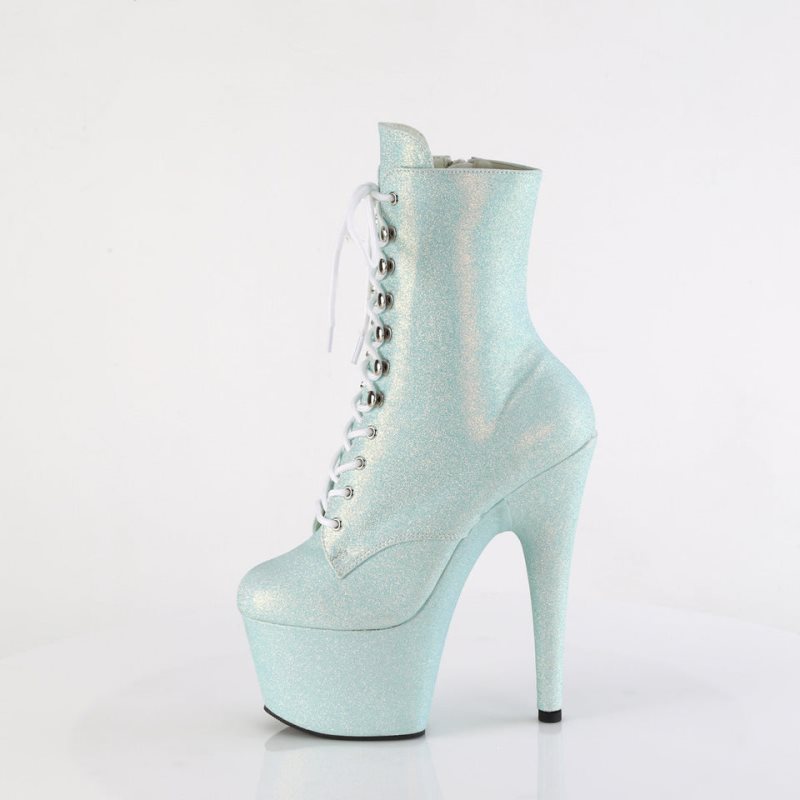 Pleaser Adore-1020SDG Laarzen Dames Mintgroen | BELGIE BEPMXTUA