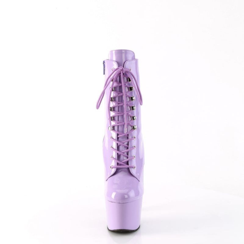 Pleaser Adore-1020 Laarzen Dames Paars | BELGIE BEDWNCUM