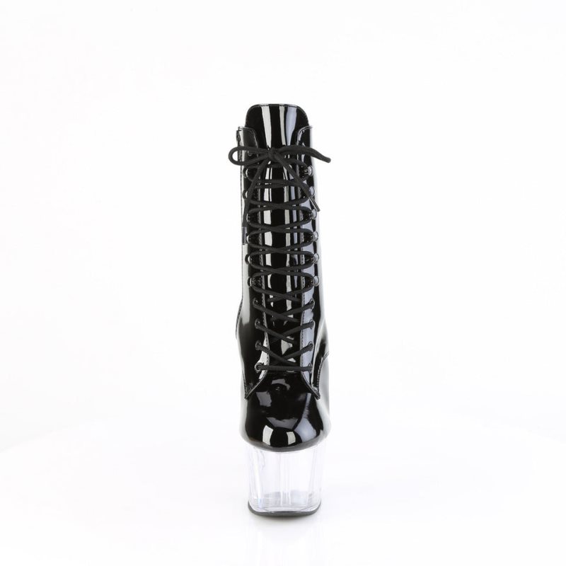 Pleaser Adore-1020 Laarzen Dames Zwart | BELGIE BEFWVIMG