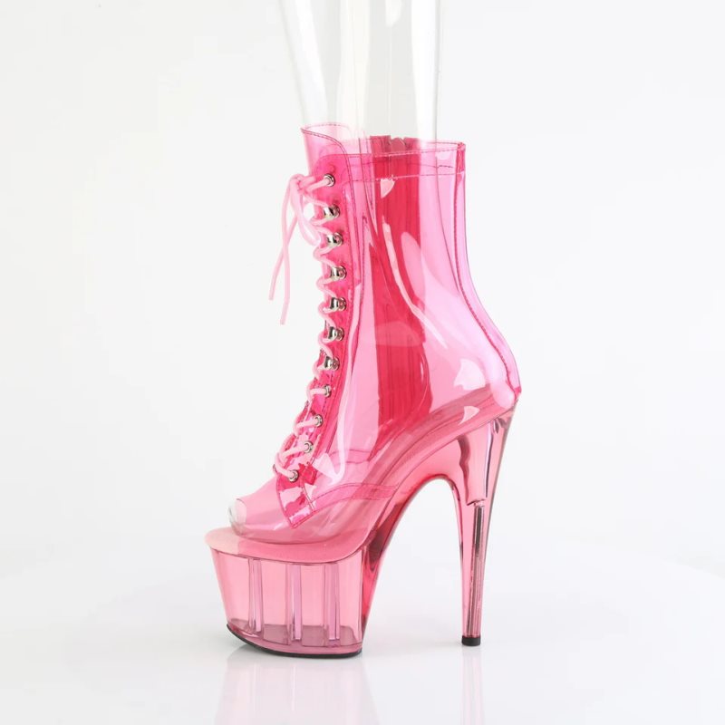 Pleaser Adore-1021C-T Laarzen Dames Roze | BELGIE BEAJPCEX
