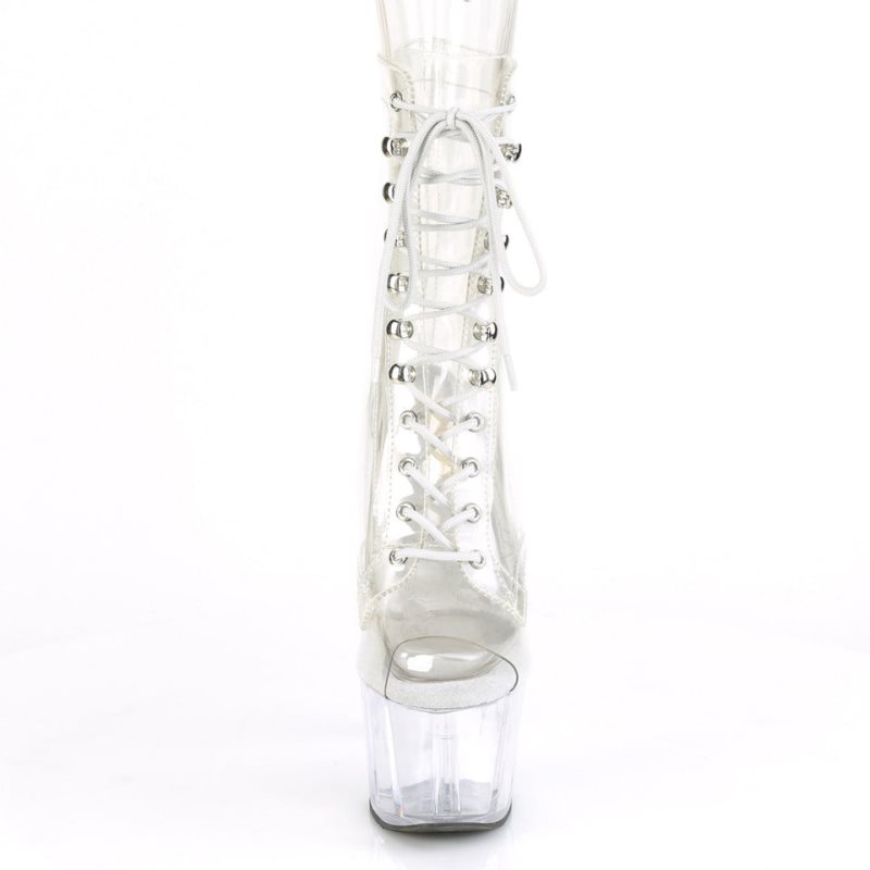 Pleaser Adore-1021C Laarzen Dames Clear | BELGIE BENMOSPL