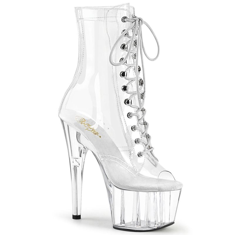 Pleaser Adore-1021C Laarzen Dames Clear | BELGIE BENMOSPL