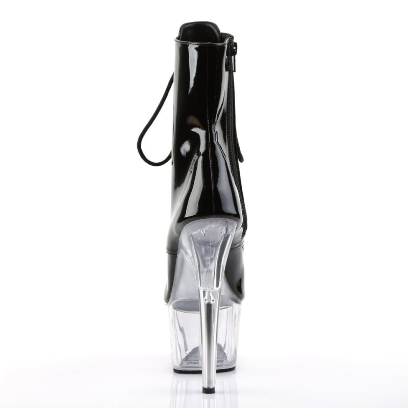 Pleaser Adore-1021 Laarzen Dames Zwart | BELGIE BECAXDNV