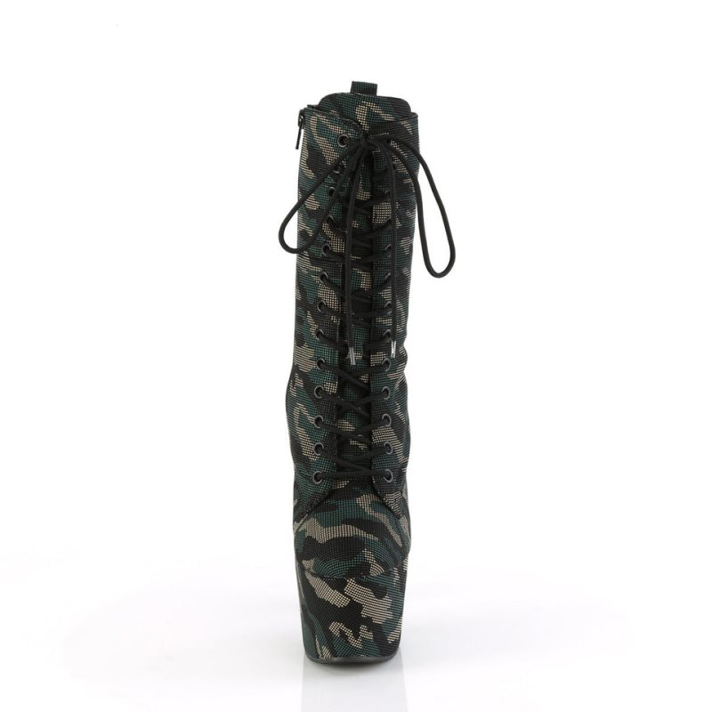 Pleaser Adore-1040CMD Laarzen Dames Camo | BELGIE BEPOBDWG