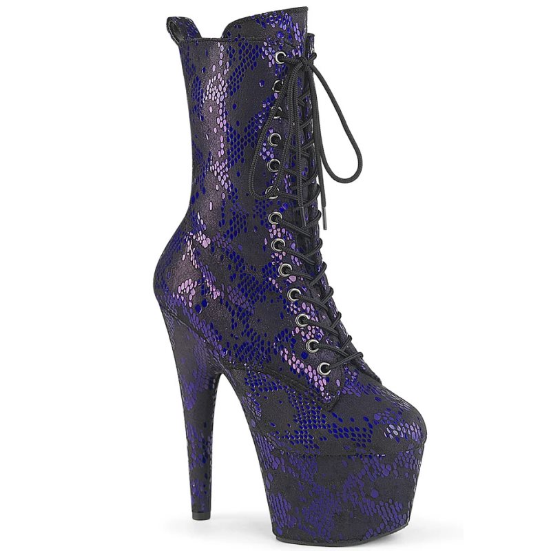 Pleaser Adore-1040SPF Laarzen Dames Paars | BELGIE BEZTVIJR