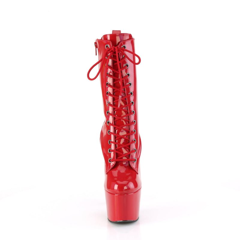 Pleaser Adore-1040WR-HG Laarzen Dames Rood | BELGIE BEOQXBEA