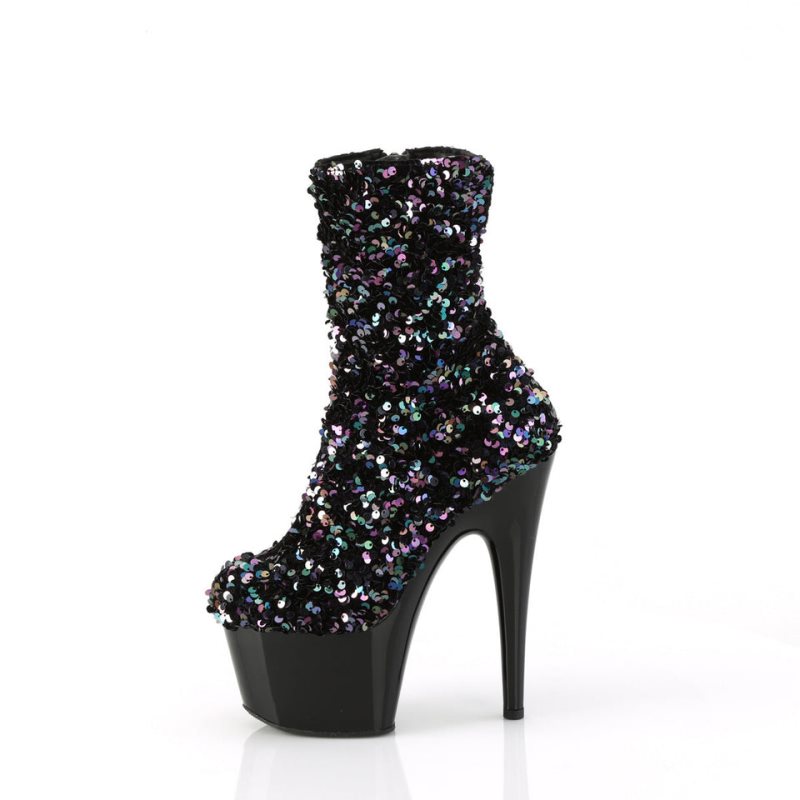 Pleaser Adore-1042SQ Laarzen Dames Zwart | BELGIE BENVABRK