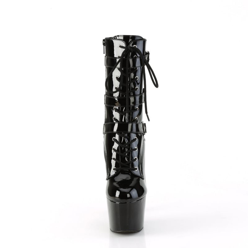 Pleaser Adore-1043 Laarzen Dames Zwart | BELGIE BEGDWYSO