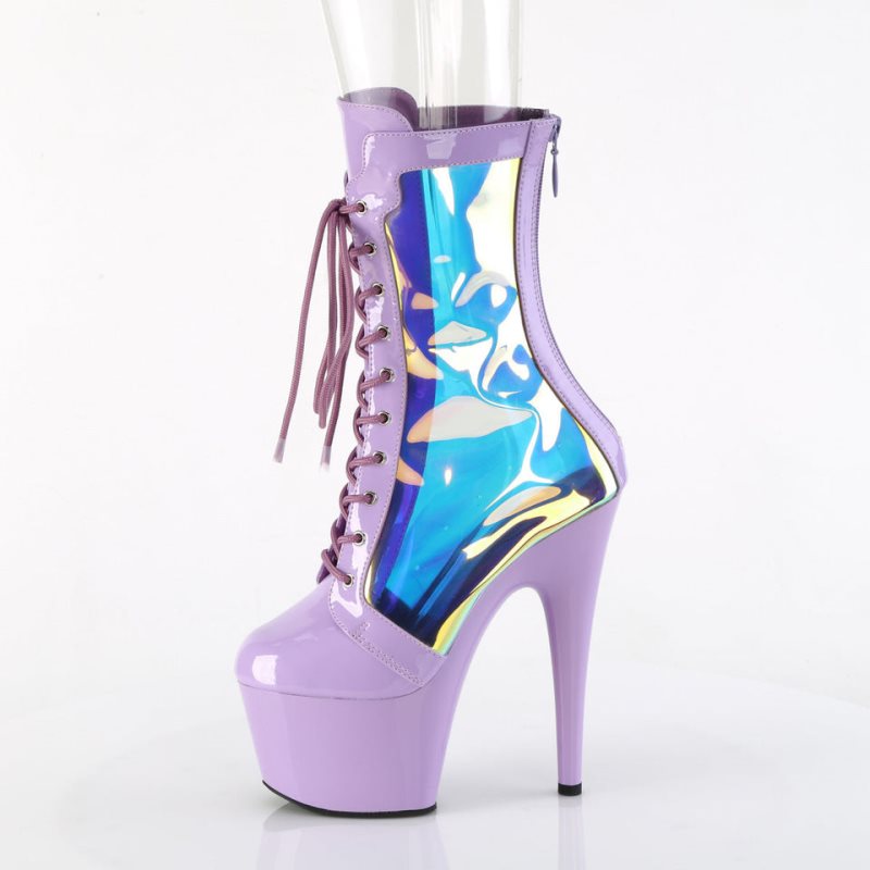 Pleaser Adore-1047 Laarzen Dames Paars | BELGIE BERTCXKE