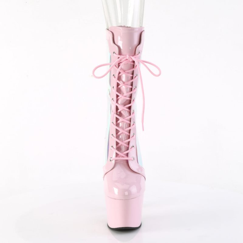 Pleaser Adore-1047 Laarzen Dames Roze | BELGIE BENTIUPW