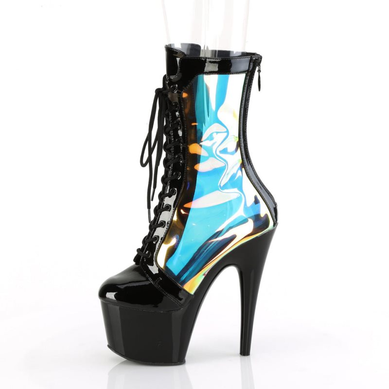 Pleaser Adore-1047 Laarzen Dames Zwart | BELGIE BEXJYMZR