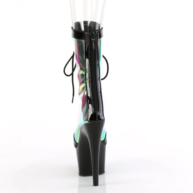Pleaser Adore-1047 Laarzen Dames Zwart | BELGIE BEXJYMZR