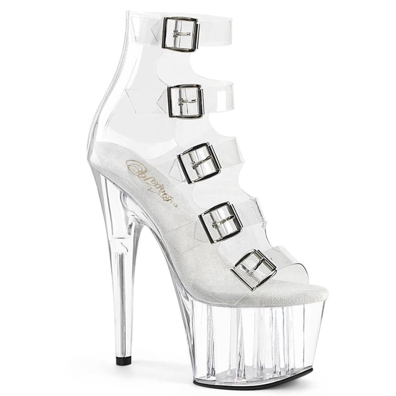 Pleaser Adore-700-33C Hakken Dames Clear | BELGIE BEDPAQWF