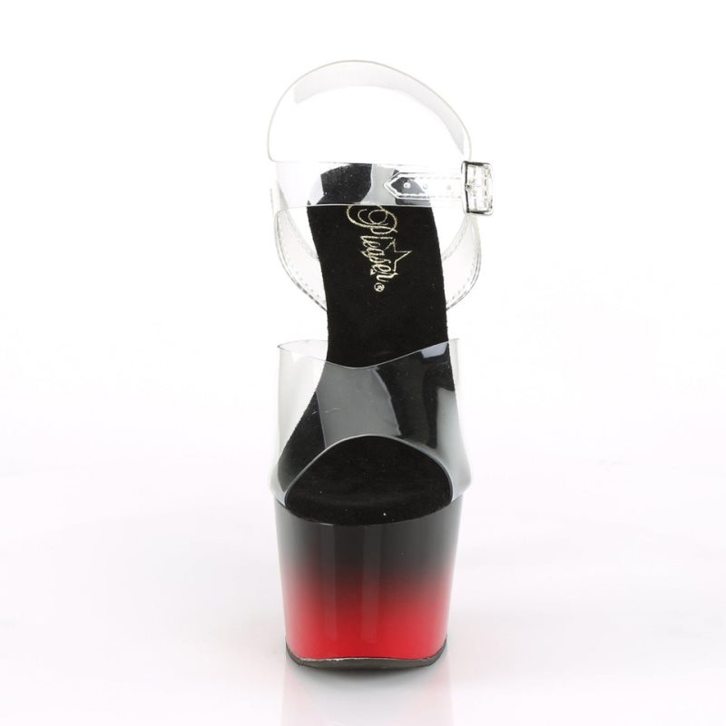 Pleaser Adore-708BR-H Hakken Dames Rood | BELGIE BETACKGB