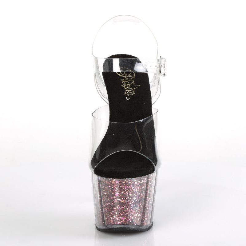 Pleaser Adore-708CG Hakken Dames Roze | BELGIE BEBCYKLZ