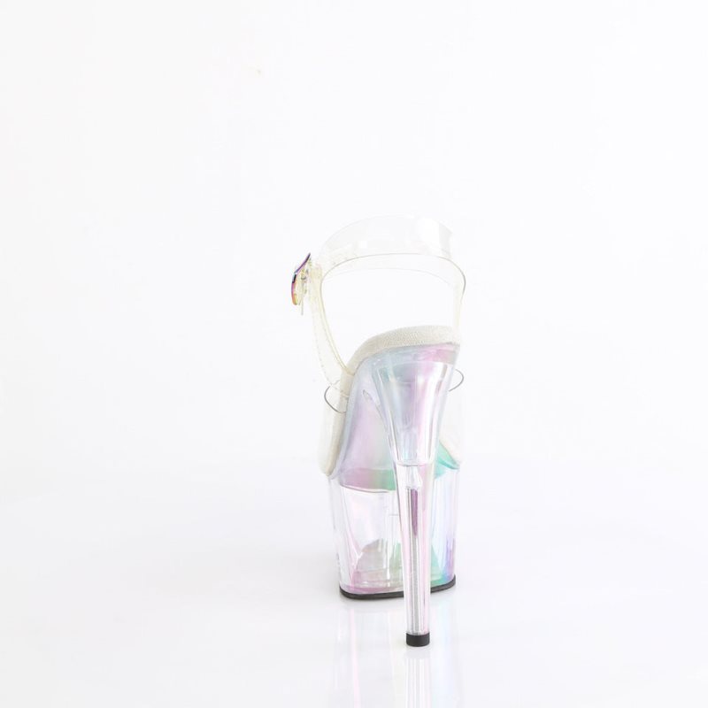 Pleaser Adore-708HT Hakken Dames Clear | BELGIE BEGWXSPA