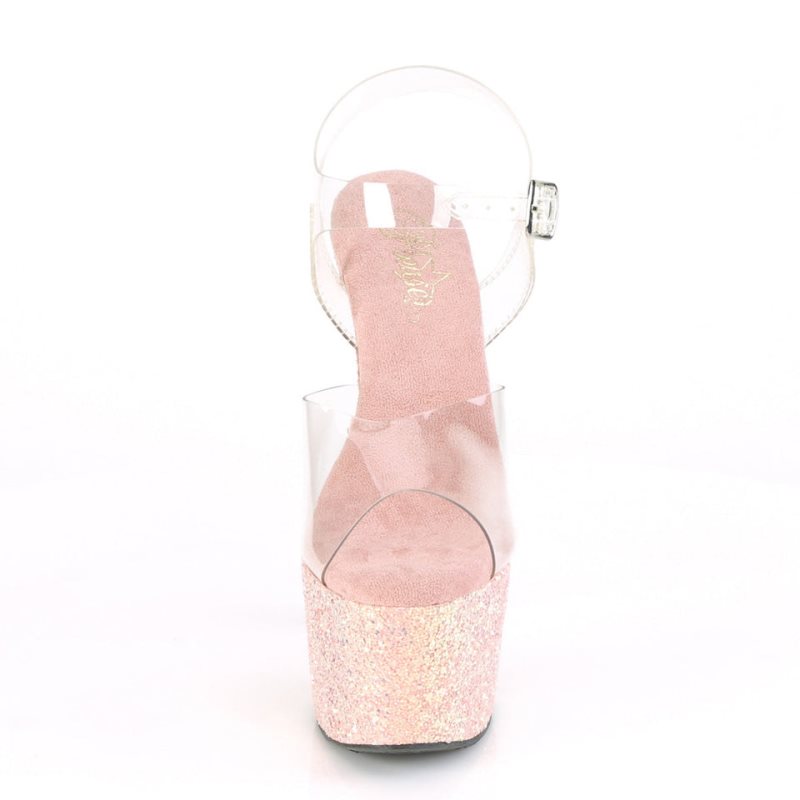 Pleaser Adore-708LG Hakken Dames Roze | BELGIE BETHFCVI