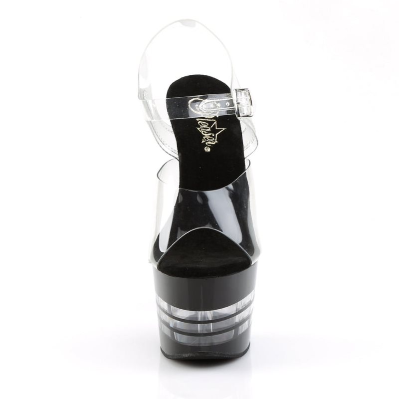 Pleaser Adore-708LN Hakken Dames Zwart | BELGIE BEKYSRNF