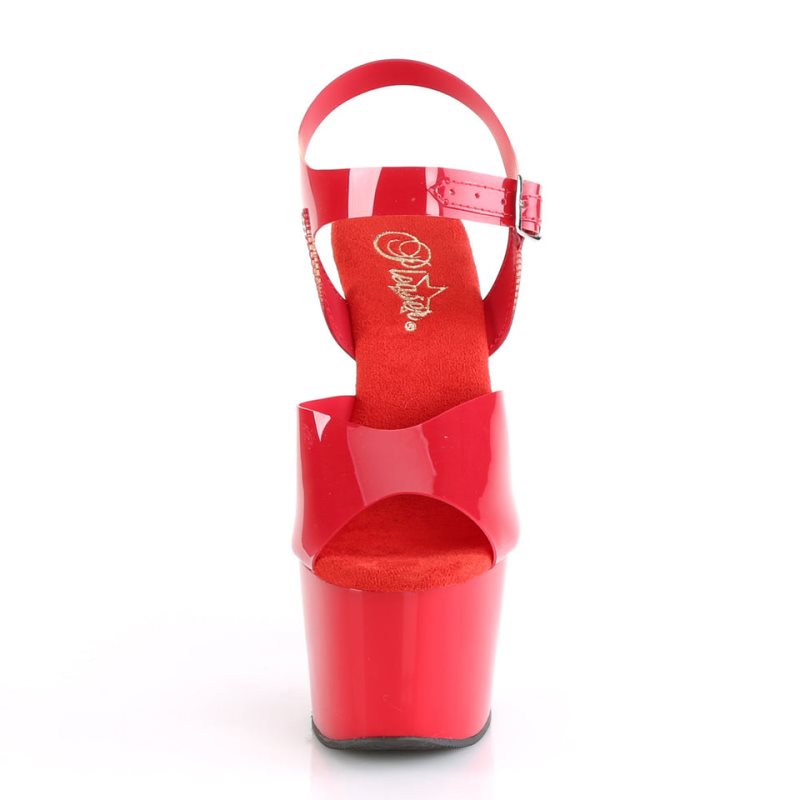 Pleaser Adore-708N Hakken Dames Rood | BELGIE BEHRIJAM