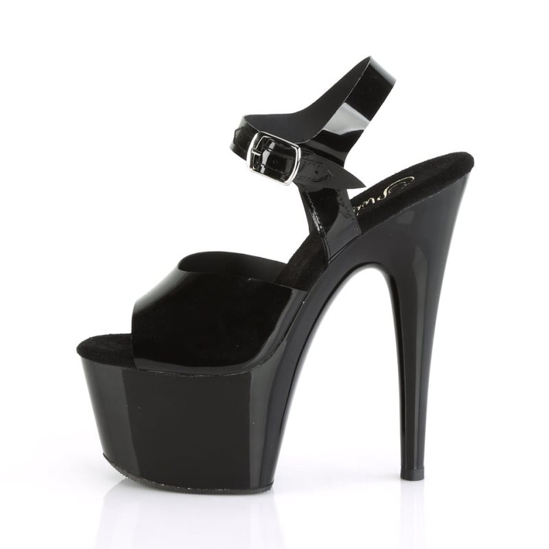 Pleaser Adore-708N Hakken Dames Zwart | BELGIE BEROEQKX
