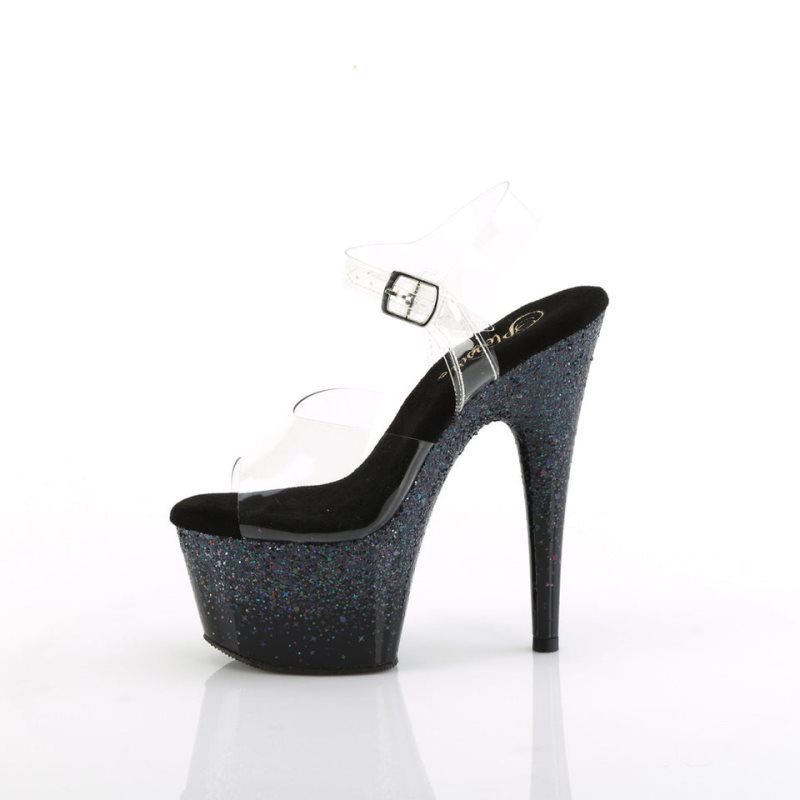 Pleaser Adore-708SS Hakken Dames Zwart | BELGIE BEGZIRUM