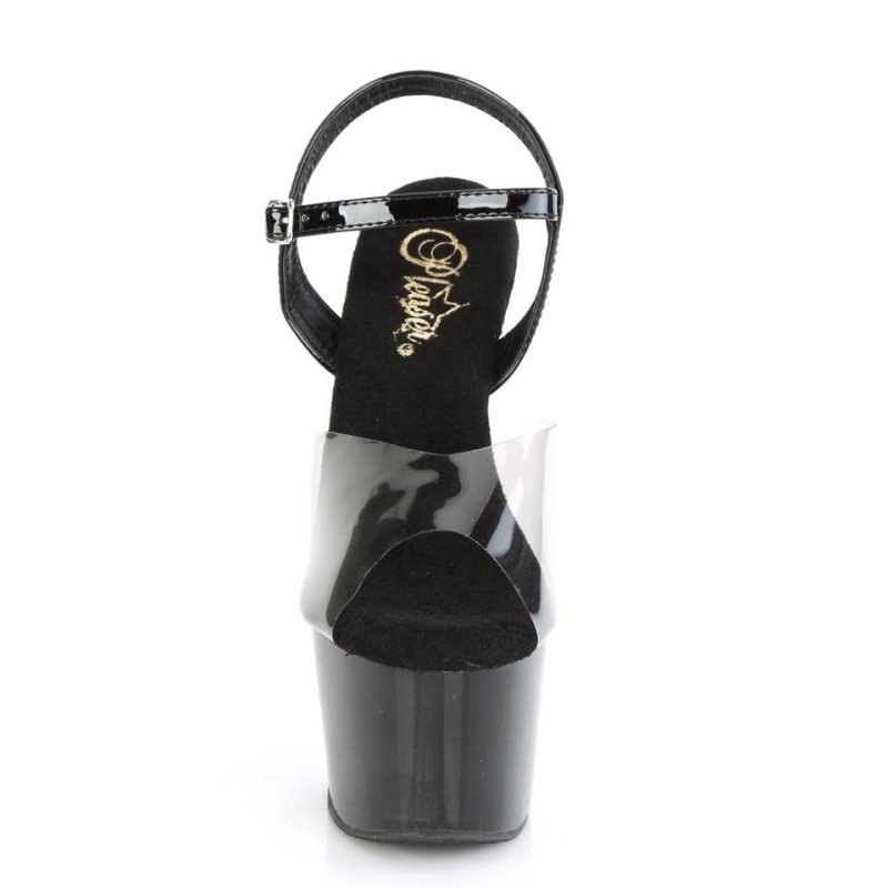 Pleaser Adore-708T-1 Hakken Dames Grijs | BELGIE BEHZSTRN