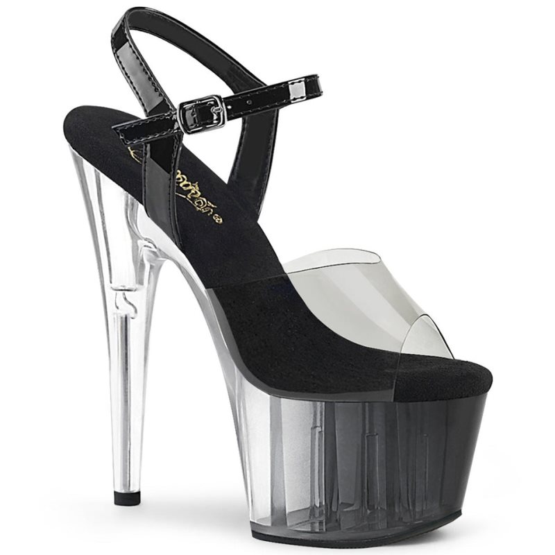 Pleaser Adore-708T-1 Hakken Dames Grijs | BELGIE BEHZSTRN
