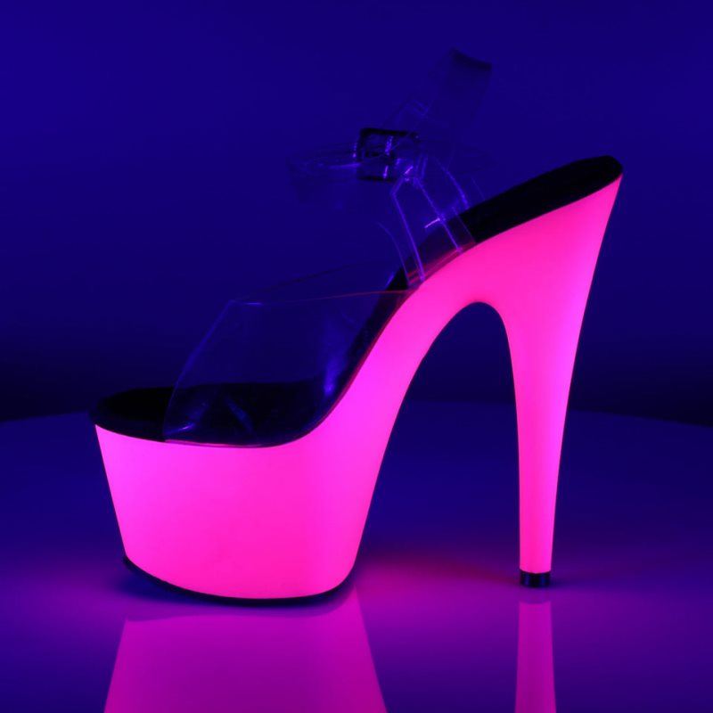 Pleaser Adore-708UV Hakken Dames Roze | BELGIE BEBJDHCF