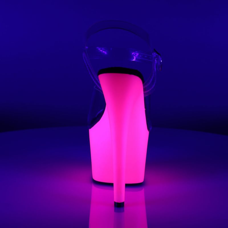 Pleaser Adore-708UV Hakken Dames Roze | BELGIE BEBJDHCF