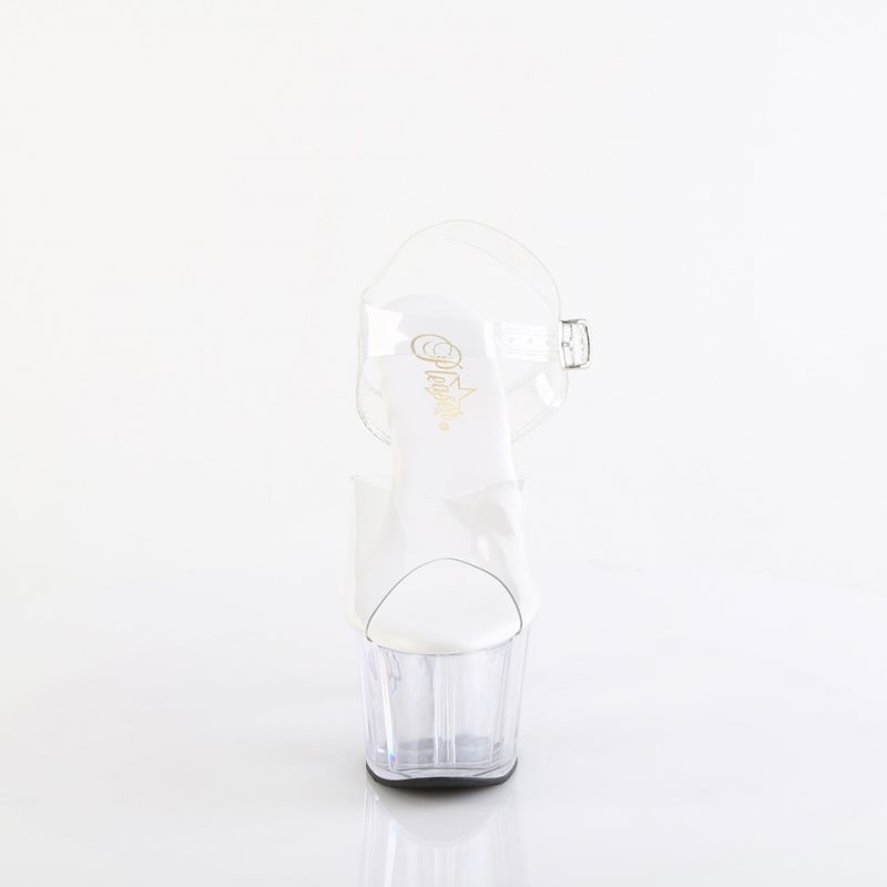 Pleaser Adore-708VL Hakken Dames Clear | BELGIE BEROCFVG