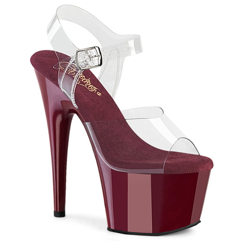 Pleaser Adore-708 Hakken Dames Bordeaux | BELGIE BELNTBJR