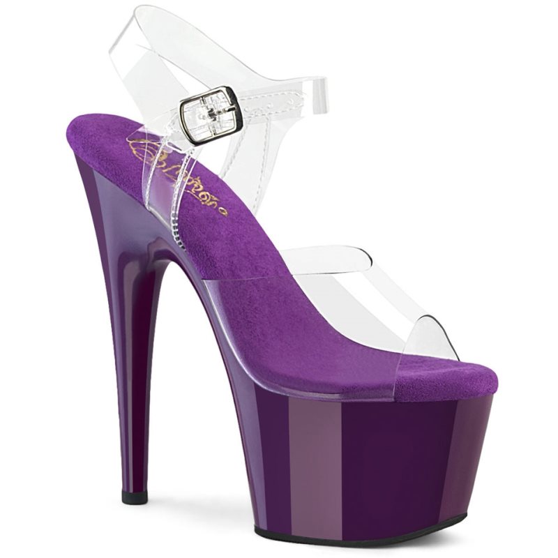 Pleaser Adore-708 Hakken Dames Paars | BELGIE BEXCLWBO