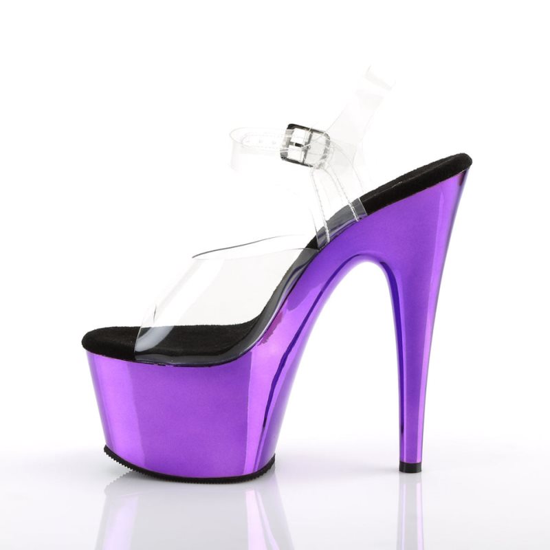 Pleaser Adore-708 Hakken Dames Paars | BELGIE BEUROQFE