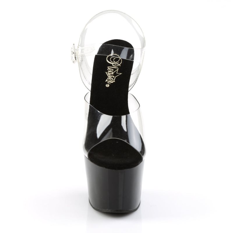 Pleaser Adore-708 Hakken Dames Zwart | BELGIE BEWOZSXM