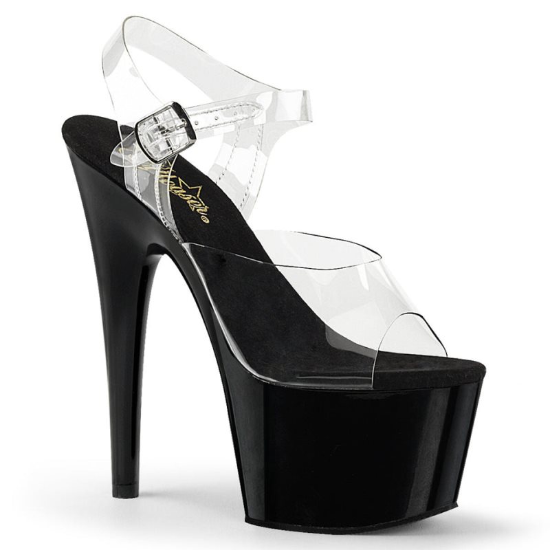 Pleaser Adore-708 Hakken Dames Zwart | BELGIE BEWOZSXM