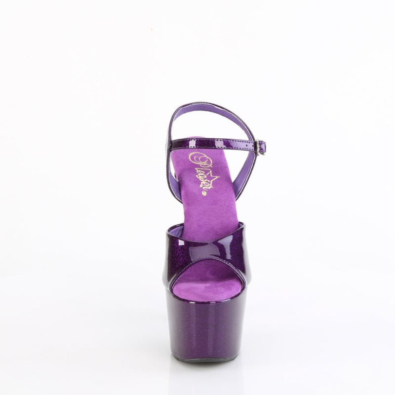 Pleaser Adore-709GP Hakken Dames Paars | BELGIE BEKTBNXV