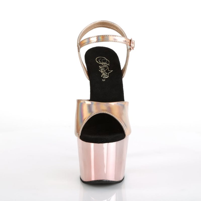 Pleaser Adore-709HGCH Hakken Dames Roze Goud | BELGIE BETAWFGN
