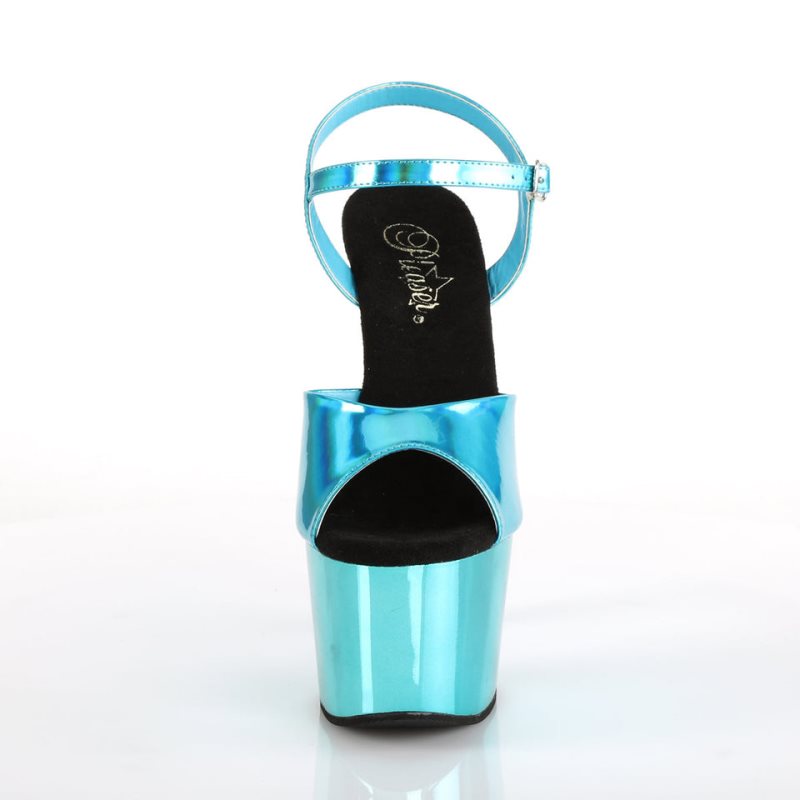 Pleaser Adore-709HGCH Hakken Dames Turquoise | BELGIE BEVEUOGM
